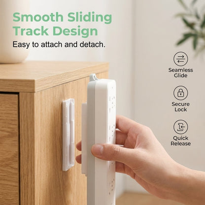Adhesive Punch-free Socket Holder