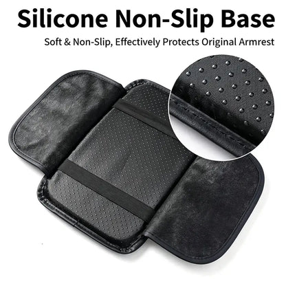 ✨ Car Armrest Cushion & Storage Organizer – Non-Slip Comfort Cover