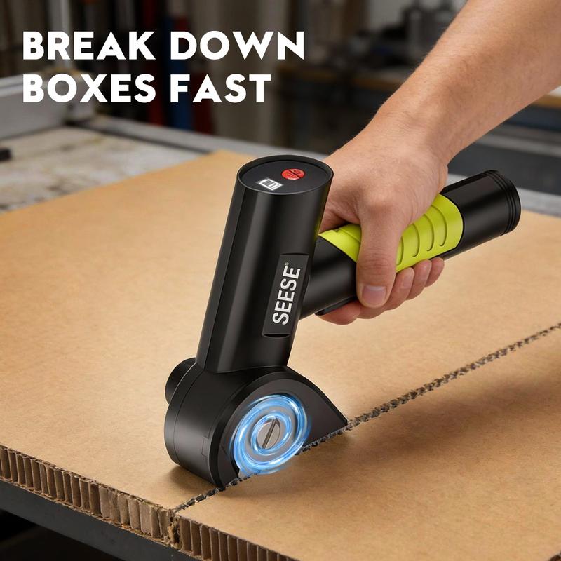 Cordless Rechargeable Electric Scissors – Portable Cutter for Fabric, Cardboard, Leather, Carpet & Crafting Sewing Tools