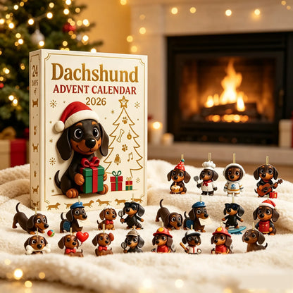 24-Day Dachshund Ornament Advent Calendar (2026 Edition)