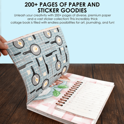 🔥LAST DAY 49% OFF - 🍓200+ Pages of Delicious Food Collages🫐