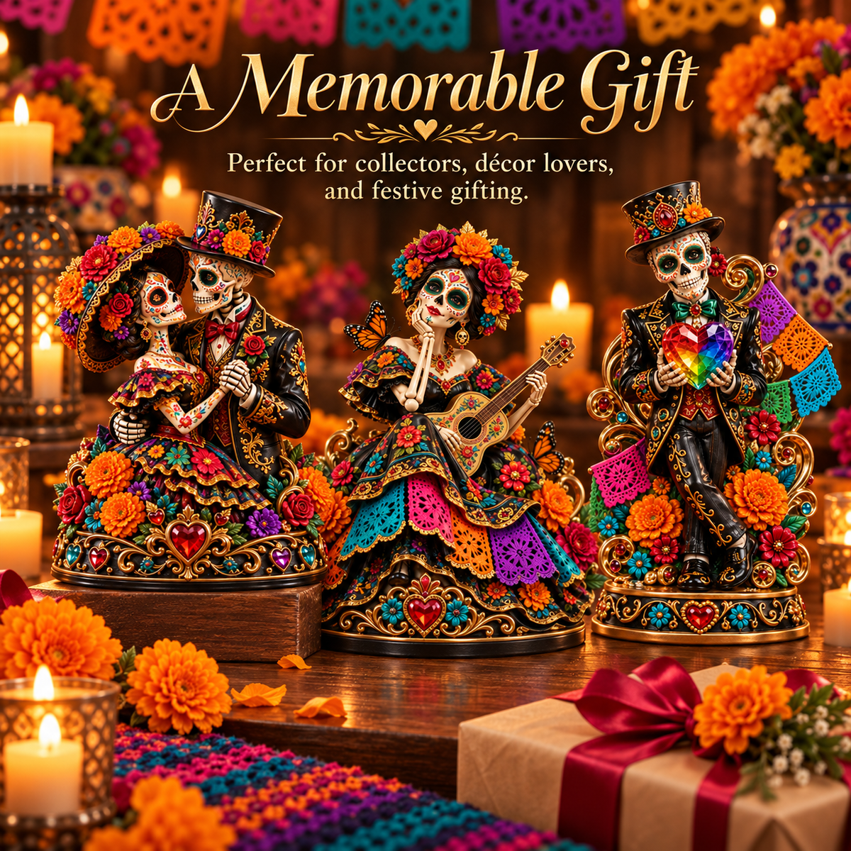💞 💀Day of the Dead Catrina Figurines