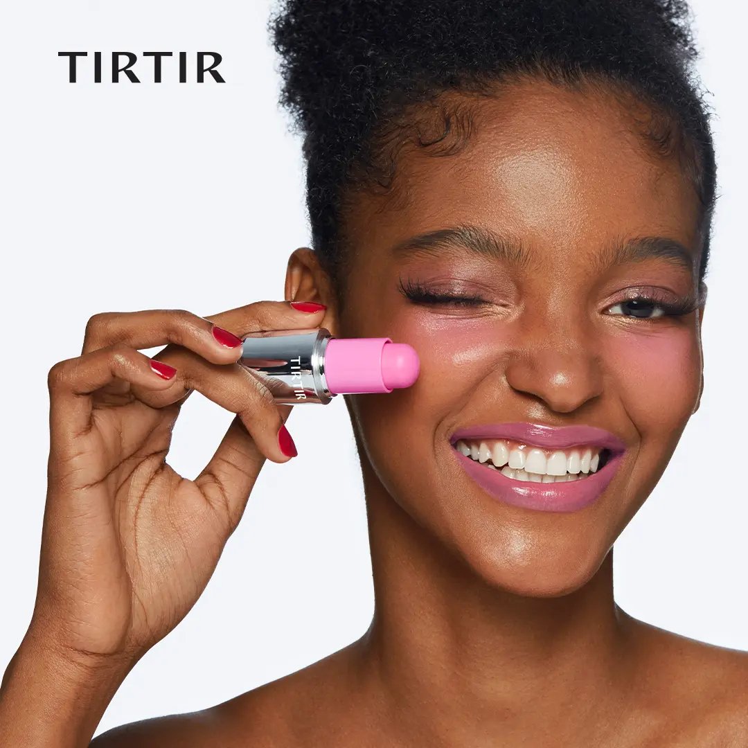 [TIRTIR Official] MOOD GLIDER LIP & BLUSH STICK - Dual Function Compact Makeup Stick for Lips and Cheeks