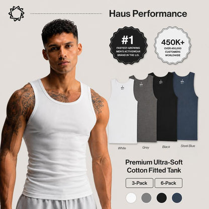💎 PREMIUM RIBBED COTTON