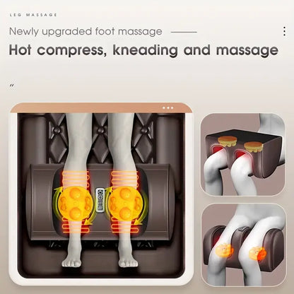 💆‍♀️ Full Body Shiatsu Massage Mat – Relax, Recharge & Melt Away Stress!