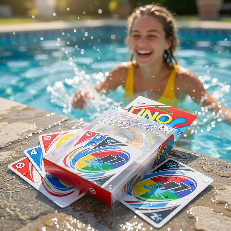 💦🎉 Splash, Play & Win – The Ultimate Waterproof Card Game! 🎉💦