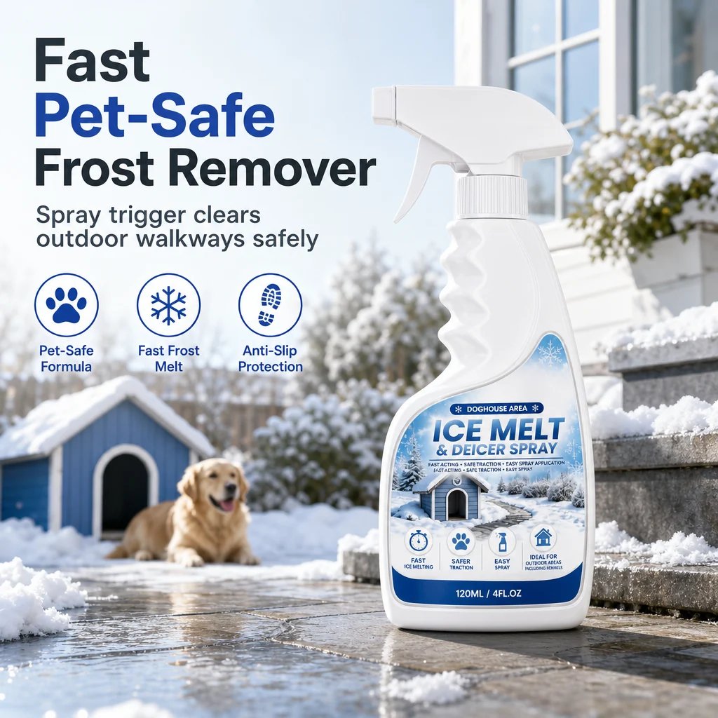 💯🥳2026 HOT SALE🥳💞50K+ SOLD! ❄️🐾 50% OFF! Outdoor De-Icing & Snow Melting Spray – pet-safe, dissolves frost on contact. Clear steps, walkways & patios fast! 🛡️✅