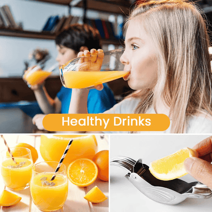 Bird‑Shaped Stainless Steel Lemon Squeezer