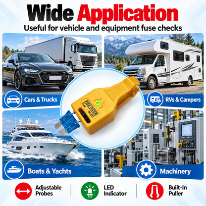 🚗⚡ Automotive Fuse Tester — Quickly Check Fuses & Find Electrical Problems with Ease!