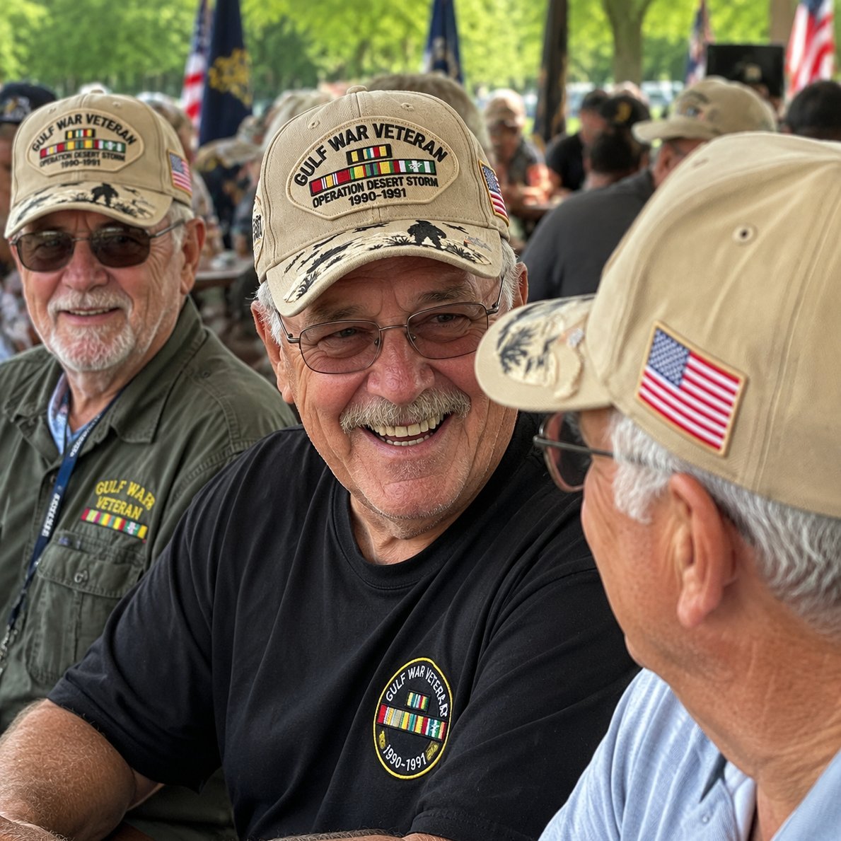 🇺🇸 Last Day Promo: 49% OFF 🎖️ - Gulf War Veteran Tribute Cap