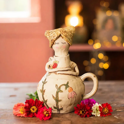 ⏳ Last Day 49% OFF – 🧚 Handcrafted Fairies Storage Jar/Mug | 8 Whimsical Styles with Removable Fairy Lid for Tea, Treats & Tiny Keepsakes ☕