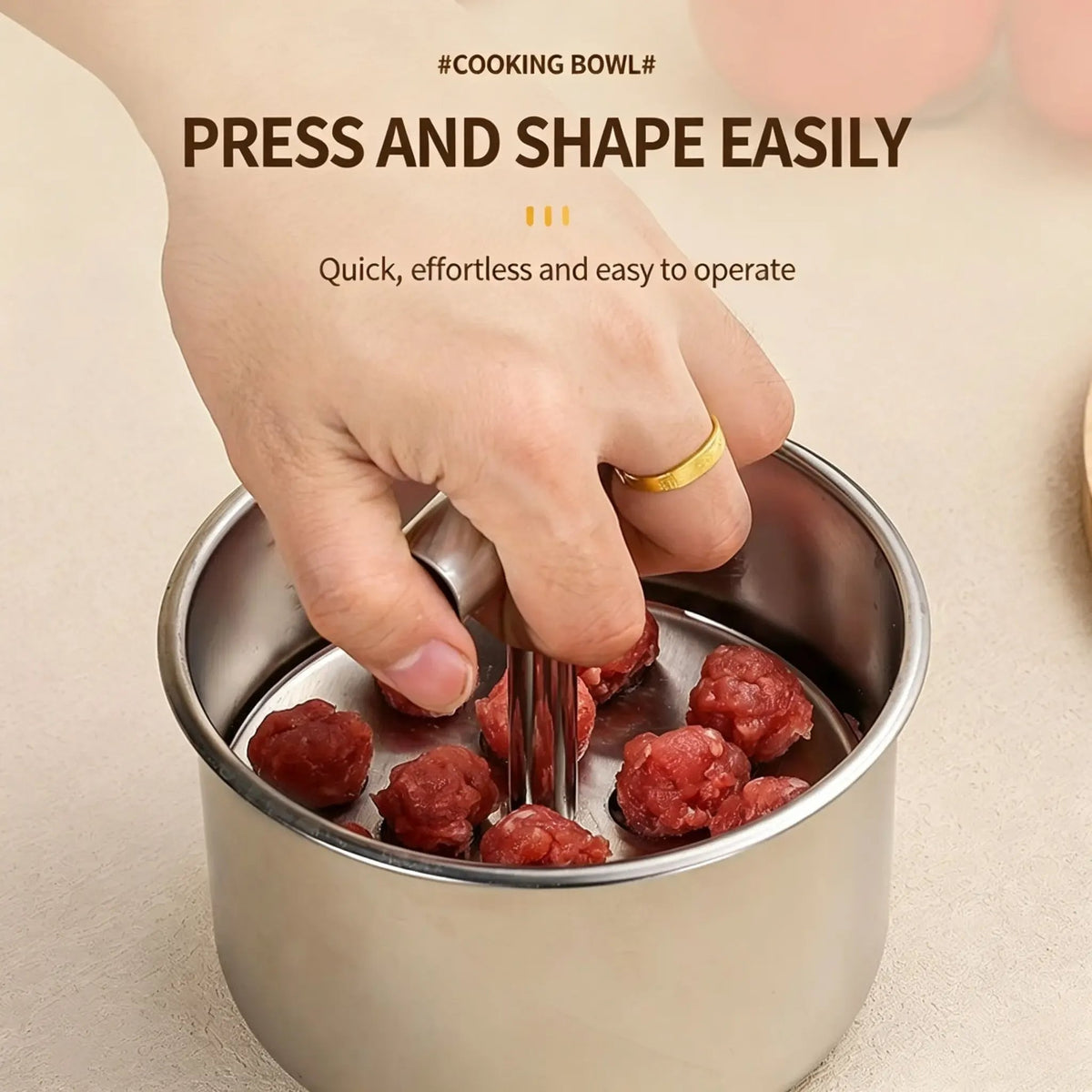 Ball Manual Meatball Maker Tool