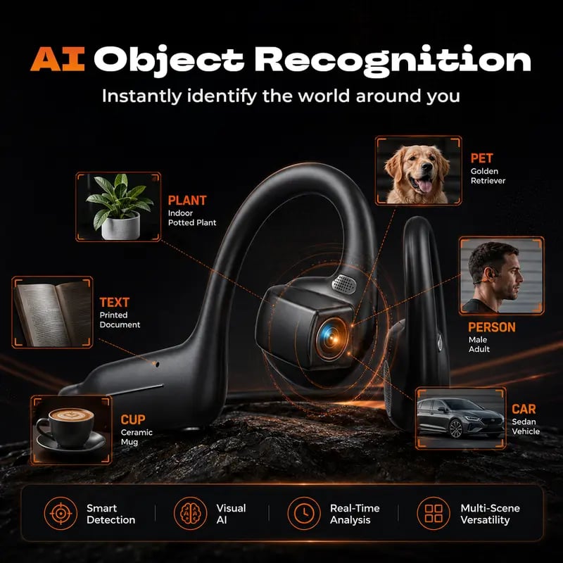 🎧 E12 Smart Bone Conduction Headphones