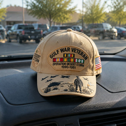 🇺🇸 Last Day Promo: 49% OFF 🎖️ - Gulf War Veteran Tribute Cap