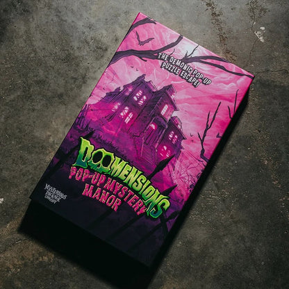 🕵️Doomensions: Mystery Manor — 3D Haunted Mansion Puzzle Experience | An 8–12 Hour Paranormal Escape-Room Adventure for 1–4 Investigators, Ages 14+