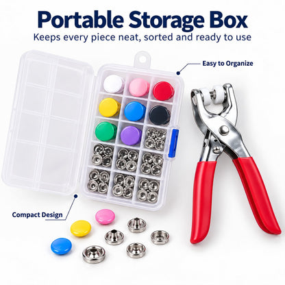 🧰 Snap Fastener Tool Kit