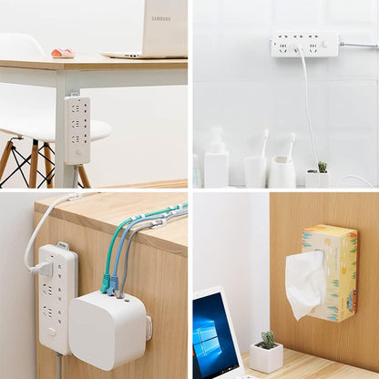 Adhesive Punch-free Socket Holder