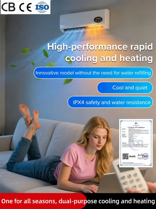 Wall-mounted air conditioner for domestic use