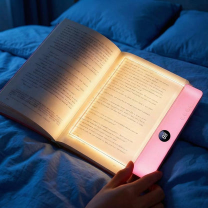 ✨ Smart Wireless Book Light with Timer & Ultra-Thin Design