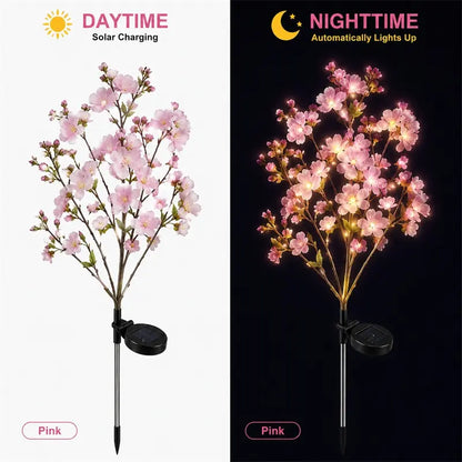 ✨Nature Inspired Floral Solar Garden Pathway Lighting