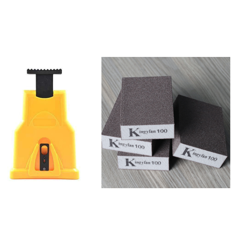 💥Compact Chainsaw Sharpener – Portable Bar-Mount Chain Sharpening Tool with Replaceable Sharpening Stone