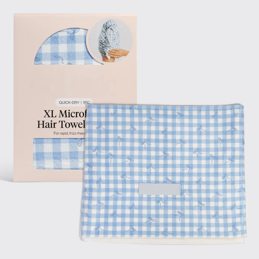 XL Hair Towel Wrap🦋 Soft, Super Absorbent & Dries Hair Faster with Less Frizz
