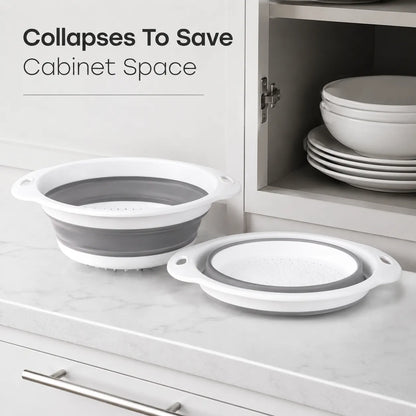 🧺3-Pack Collapsible Colander Set