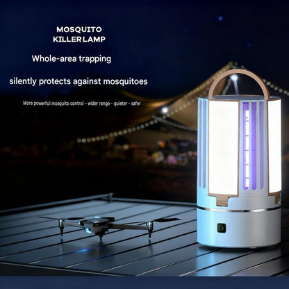 🏕️ 3-in-1 Rechargeable Camping Bug Zapper Light