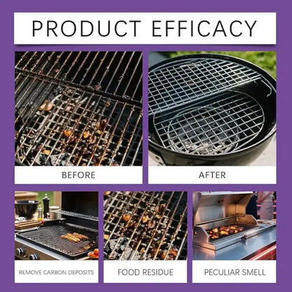 🔥 BBQ Grill Cleaner Spray – Grease & Grime Remover For Post-Cookout Cleanup ✨