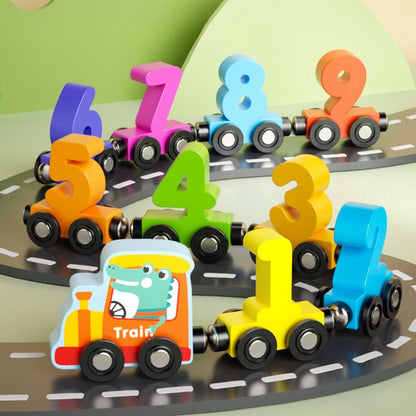 Magnetic Number Train Set