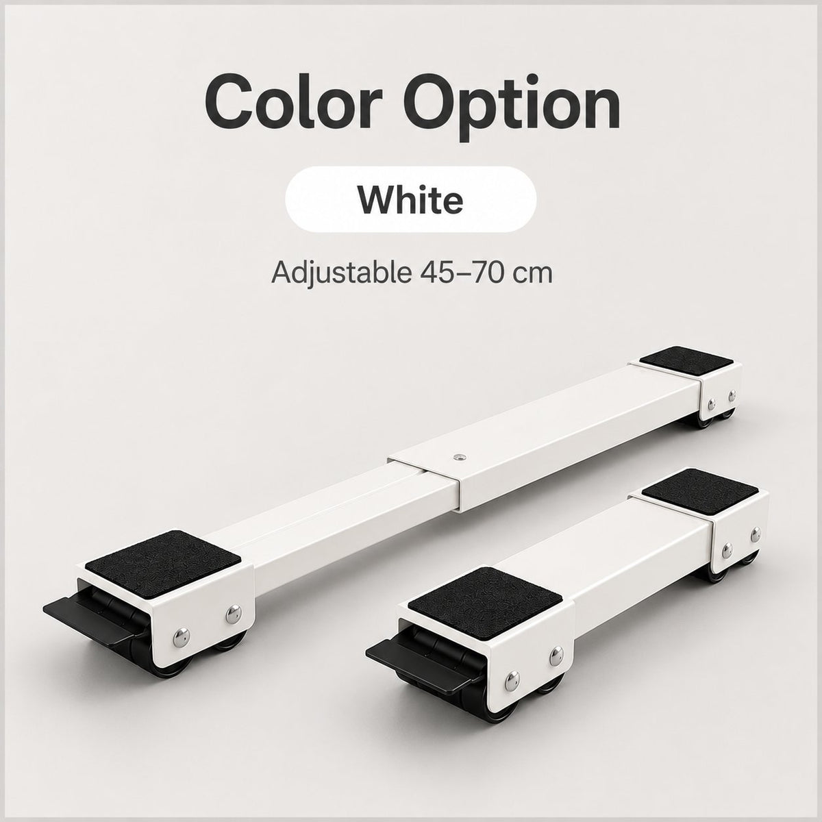 🔥LAST DAY SALE 50% OFF-🔧Adjustable Movable Appliance Roller Base(2 Pack Set)