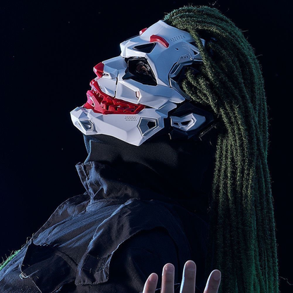 🔥Hot Sale 49% OFF🔥Cyberpunk Joker Mask without Dreadlocks - The Ultimate Cosplay  Statement Piece