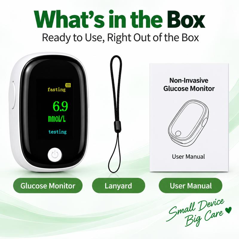 Device, wrist lanyard and user manual shown together