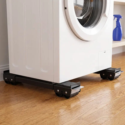 🛠️ Move Heavy Appliances with Ease! Adjustable Rolling Dolly 🚚