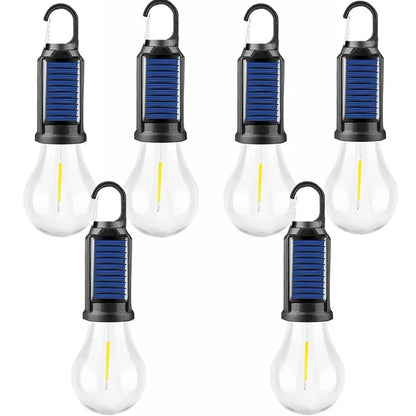 💡Rechargeable Solar LED Light Bulbs with Waterproof Clip Hook💡