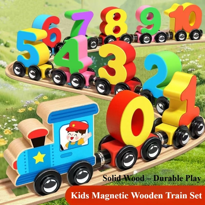 Magnetic Number Train Set