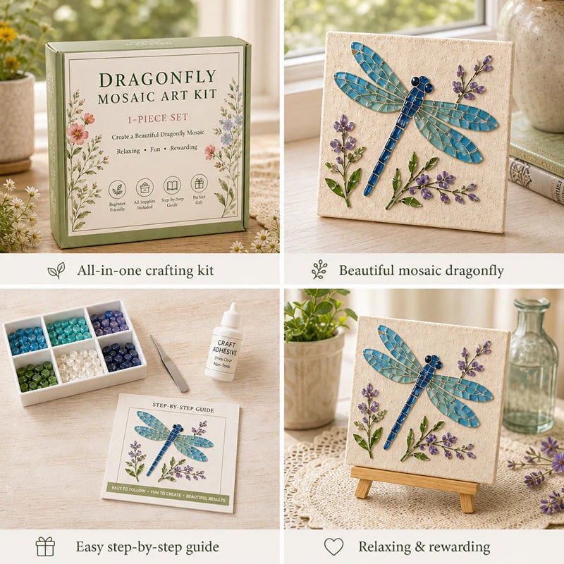 🔥 Last Day 49% OFF – 🎨Watering Can Mosaic Art Kit