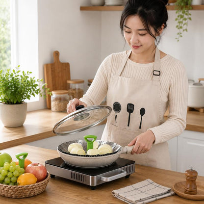 🥦 Foldable Stainless Steel Steamer Basket – Fits Most Pots