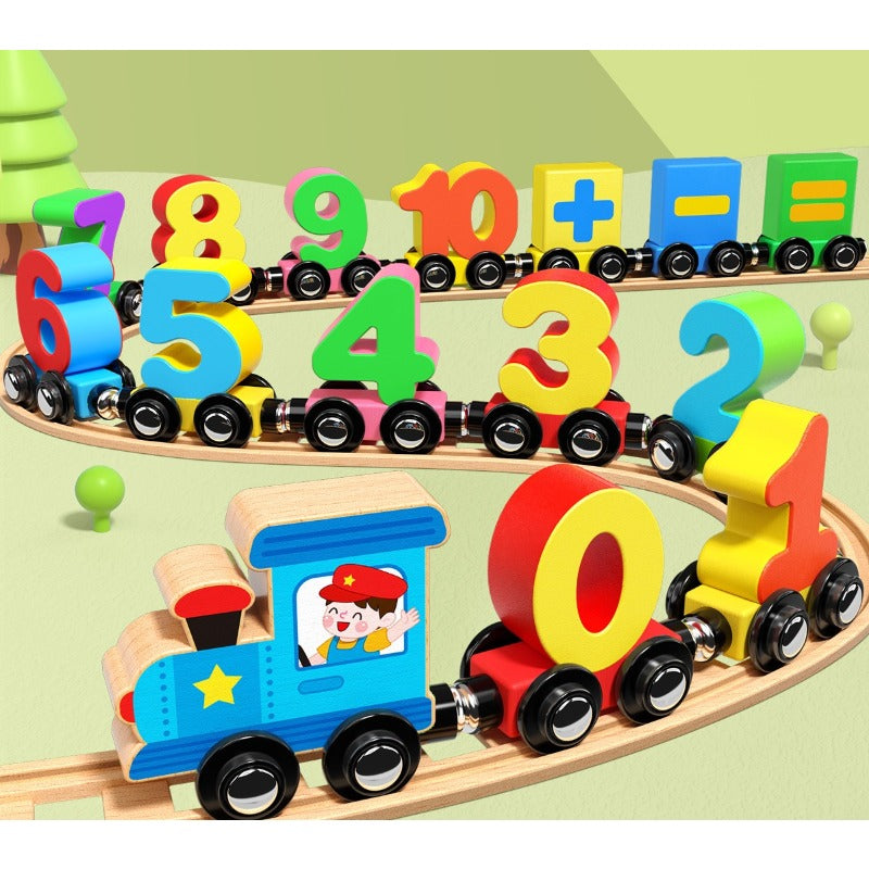 Magnetic Number Train Set