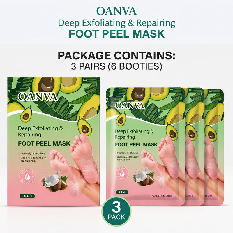 🎉2026 HOT SALE🎉💞50K+ SOLD! 🦶🌿Foot Peel Mask for Dry & Rough Feet | 60‑Minute Nourishing Foot Care 🙌💚