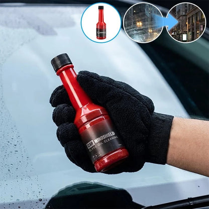 🚗 Car Windshield Oil Film Remover – Deep Cleaning Solution for Clearer Glass, Stubborn Water Stains & Road Grime ✨