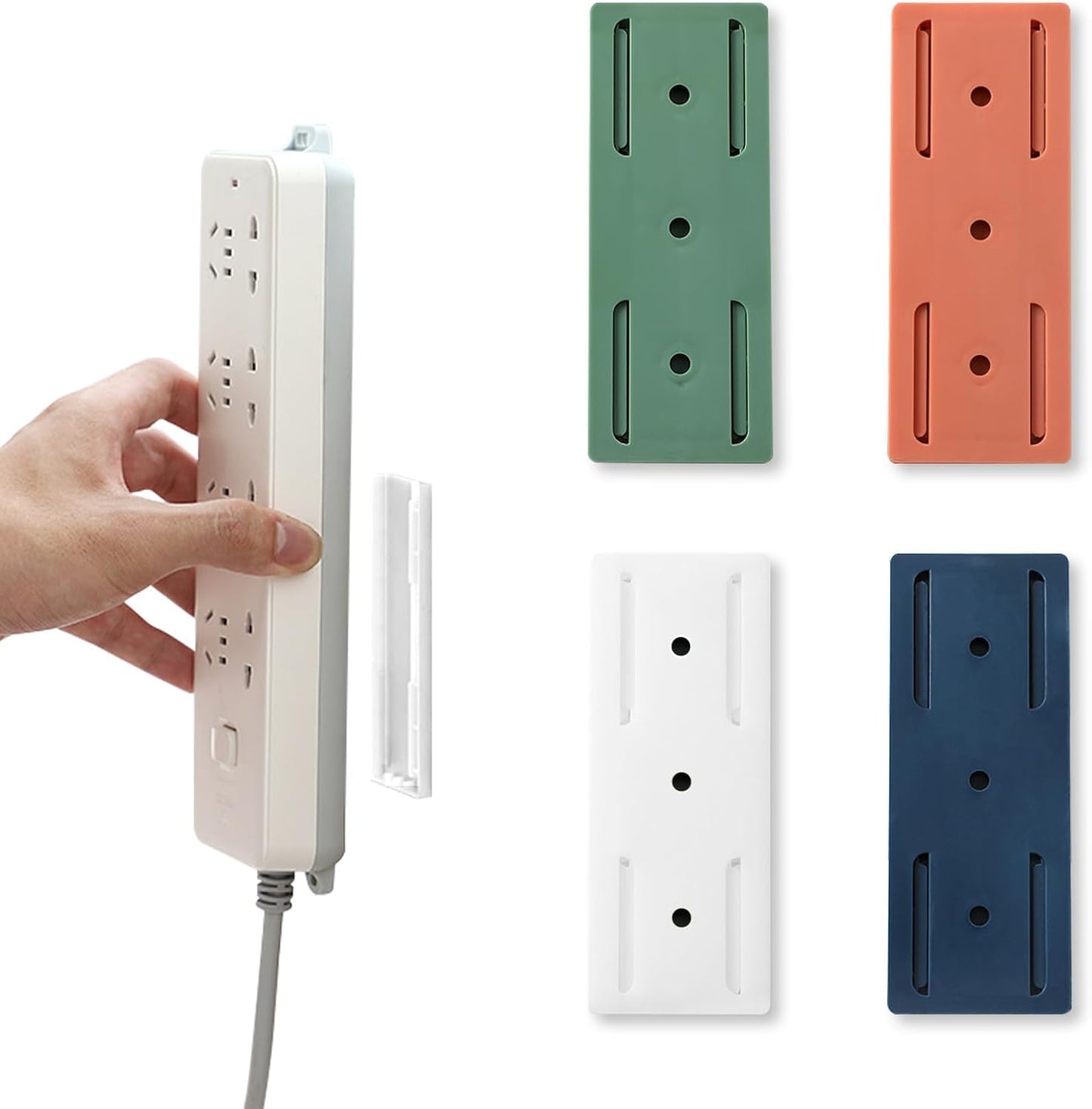 Adhesive Punch-free Socket Holder