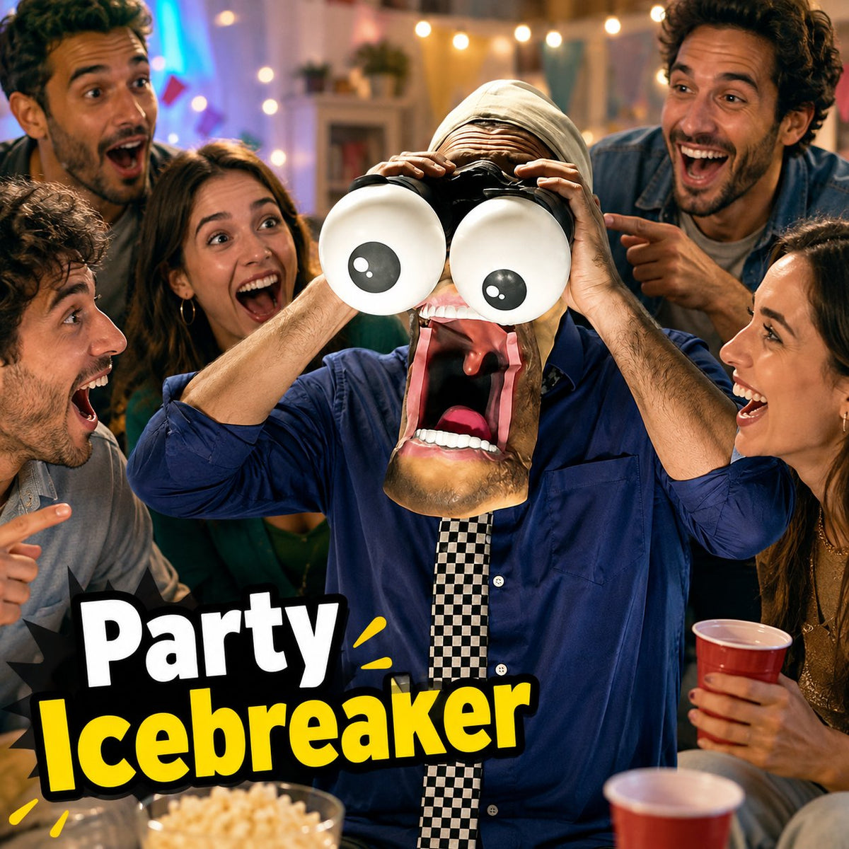 🤪Epic Jump-Scare & Party Icebreaker Mask🚀