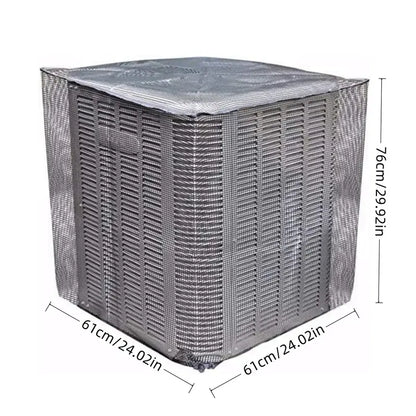 ❄️ Heavy-Duty Mesh AC Cover – All-Season Outdoor Protection