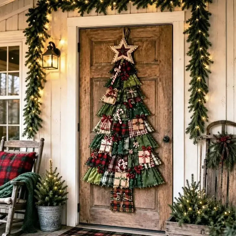 🌲DIY Christmas Tree Door Hanging Kit