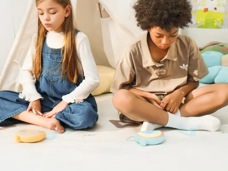 Timer Pal Kids' Educational Maths Toy - BPA-Free Silent Countdown Clock (1-99 Min) with Li-ion Batteries, Night Light, Magnetic Back, Time Management Tool for 4-6 Years Olds' Classroom, Bedtime, Brushing Teeth