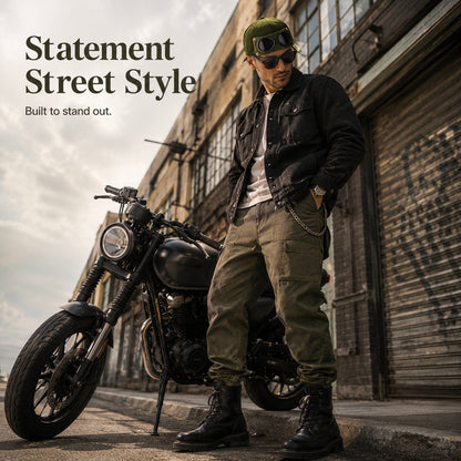 Men's Korean-Style Pilot Baseball Cap - Personalized Glasses-Ready Vintage Washed Cotton Hat for Street Fashion & Daily Outfit