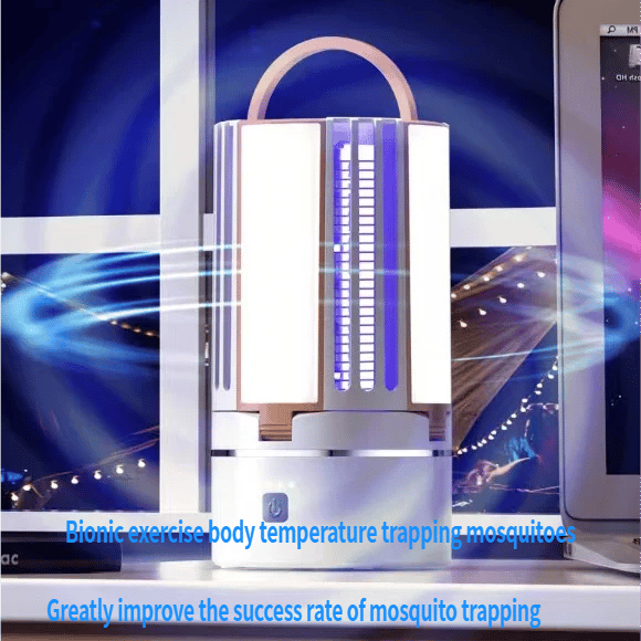 🏕️ 3-in-1 Rechargeable Camping Bug Zapper Light