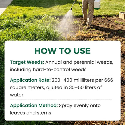 ⌛Clearing out stock—once it's gone, it's gone.👨‍⚕️Recommended by environmental biology expertsFast-acting High-concentration Herbicide🌾Will not damage the soil or the root system