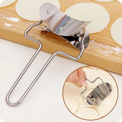 🥟 Stainless Steel Dumpling Maker & Dough Press – Easy Dumpling, Ravioli & Empanada Mold ✨